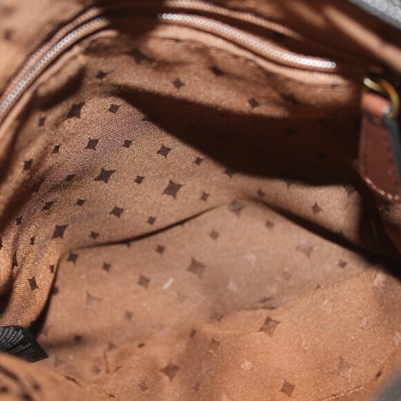 Vintage Fossil Black Leather Small Handbag - Picture 3 of 3